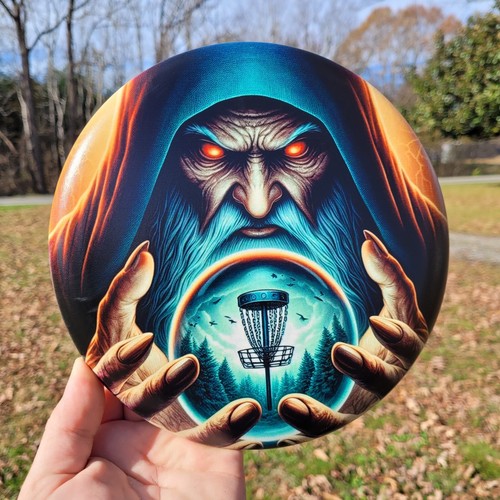 *Disc Golf custom Gateway Pure White WIZARD 173gm Putt & Approach PDGA Approved - Picture 2 of 7