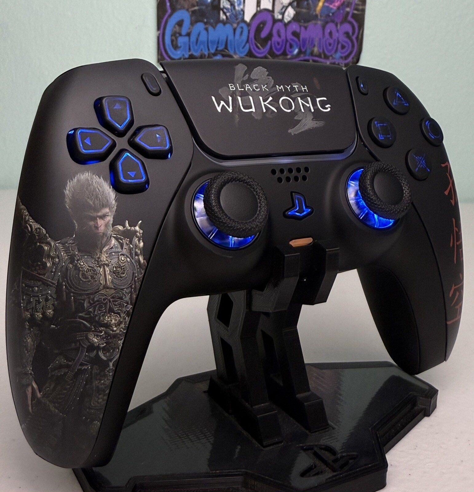 Black Myth Wukong - RGB LED - Custom Wireless Controller for PS5 Or PC ...
