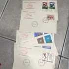 6 Mixed Italy FDC 1970 Europa