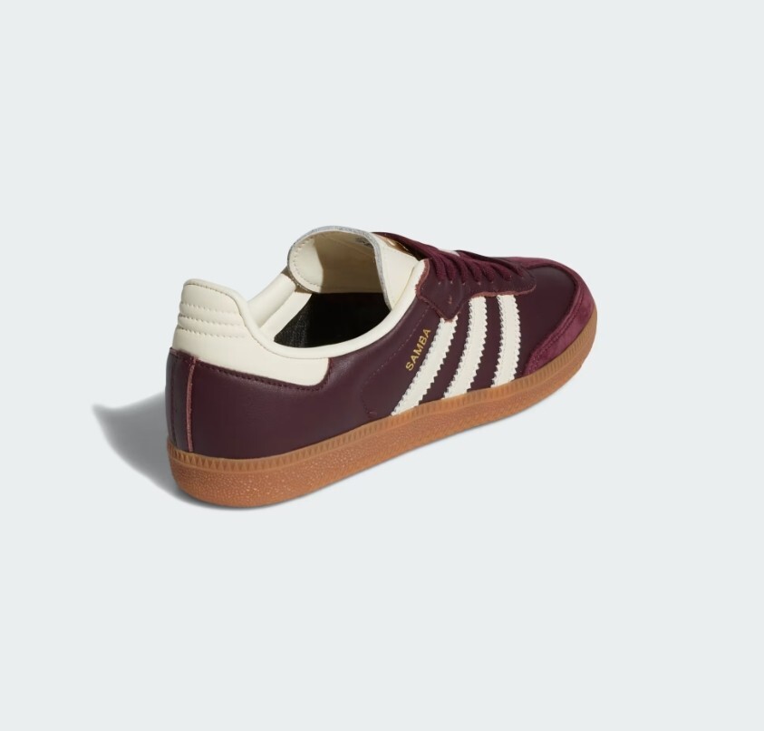 New Adidas Women's Samba OG Shoes - Maroon (ID0477) | eBay