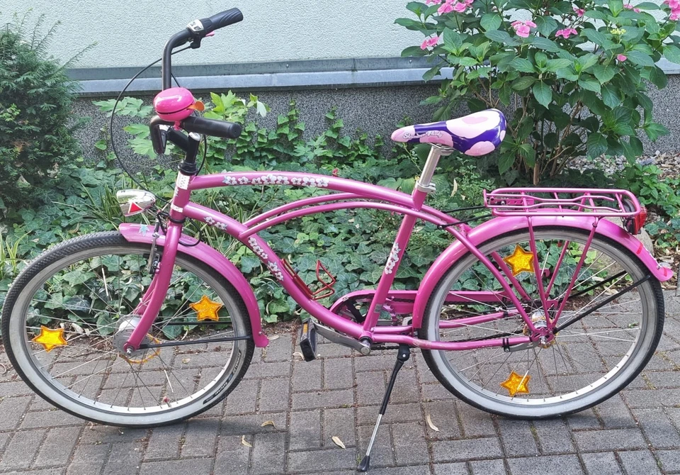 Beach Cruiser 26Zoll Nabenschaltung, 2 Bremsen, Nabendynamo, LED-Set