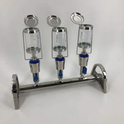 Stainless steel membrane filter 3 branch sterile drug testing lab microorganism 