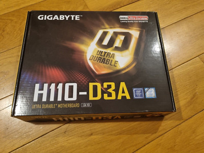 Gigabyte H110-D3A H110 LGA 1151 ATX Motherboard ULTRA DURABLE