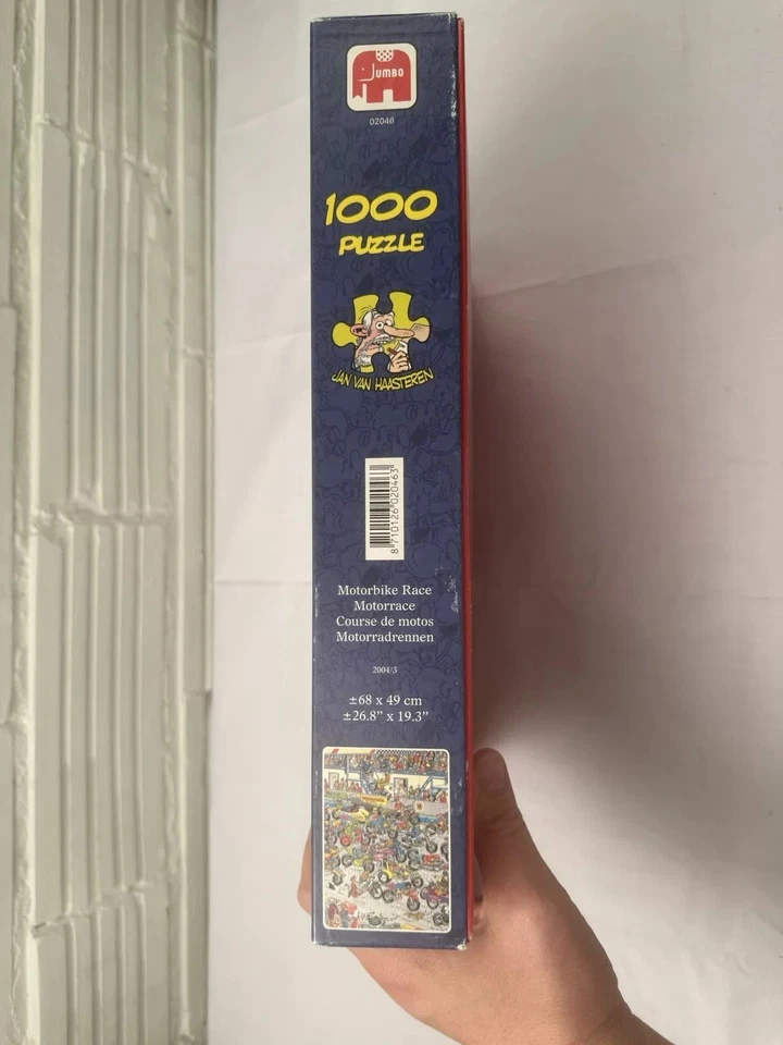 Jan van Haasteren 1000 piezas Jumbo Motocicleta Carreras Foto 4 de 4