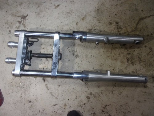 2001 YAMAHA V-STAR XVS 1100 FRONT FORKS - Picture 4 of 6