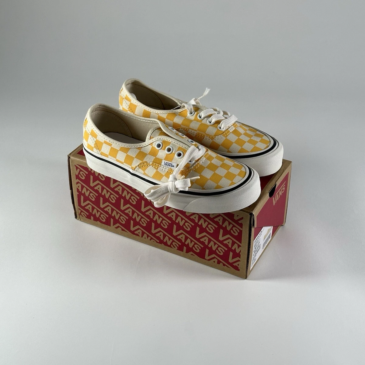 Vans Authentic 44 DX Anaheim Factory - Yellow Checker for sale | eBay