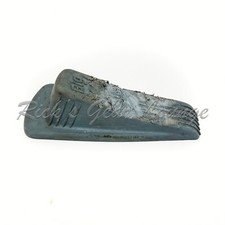 Big Foot Vintage Grey Vulcanized Rubber Door Stop Heavy Duty No Slip As-Is