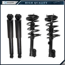 For 2007-2009 Hyundai Santa Fe Front Strut w/Coil Assembly + Rear Shock Absorber