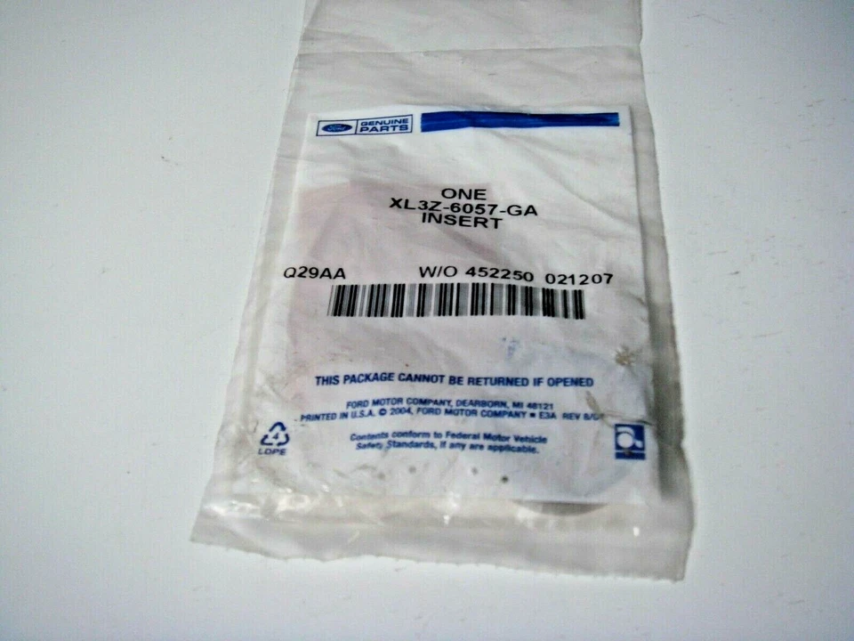 Asiento de válvula motor Ford F150 E150 inserto genuino XL3Z6057GA / XL3Z-6057-GA OEM H7 Foto 2 de 3