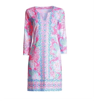 Lilly Pulitizer Nadine Dress- Prosecco Pink UPF 50+ (New With Tags)