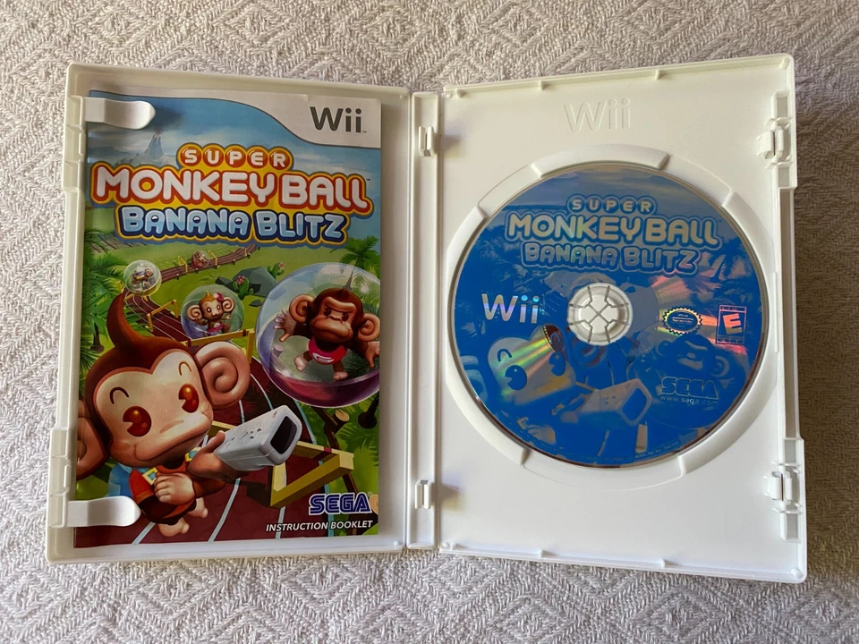 Super Monkey Ball Banana Blitz Nintendo Wii - NTSC-U/C USA Immaculate CIB - Image 4 of 4