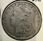 1891 $1 Morgan Silver Dollar (rim ding)
