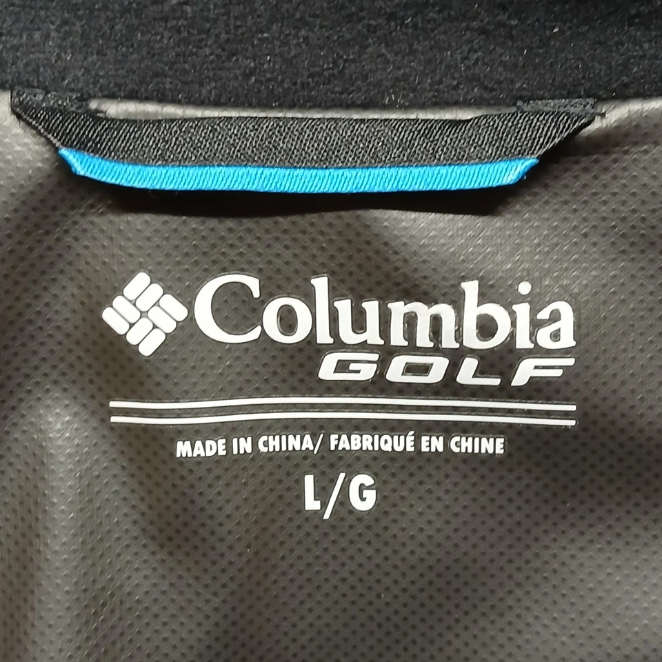 Columbia Golf OutDry Jacket Mens L Nylon Full Zip Bonded Seams Waterproof Vented - Image 2 of 4