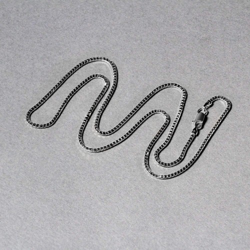 14k White Gold Ice Chain (1.30 mm) - Picture 5 of 10