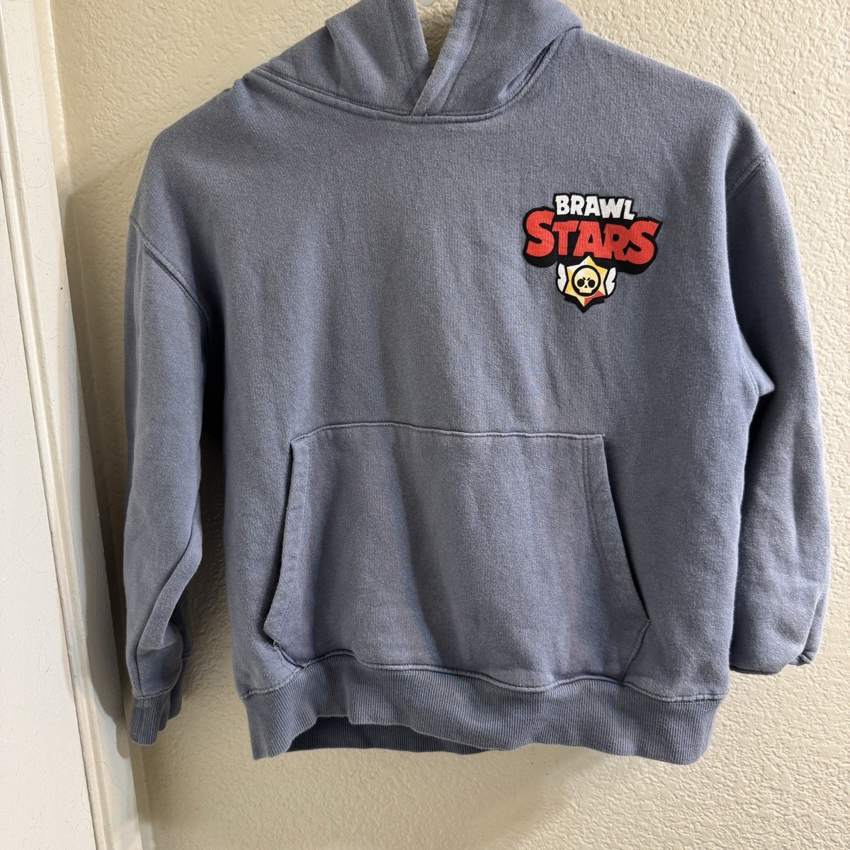 Zara x Brawl Stars Youth Gray/Blue Graphic Hoodie Sz 11-12 | eBay