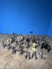 Vintage Original MARX Alamo Playset Defenders Davy Crockett Cannon Horses
