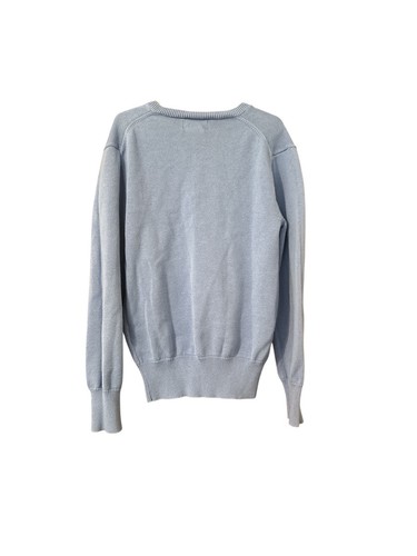Polo Ralph Lauren Kids Sweater Size 8 Blue V Neck Cotton Kids Boys - Picture 3 of 7