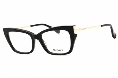 MAX MARA MM5137 001 Eyeglasses Black Frame 53mm