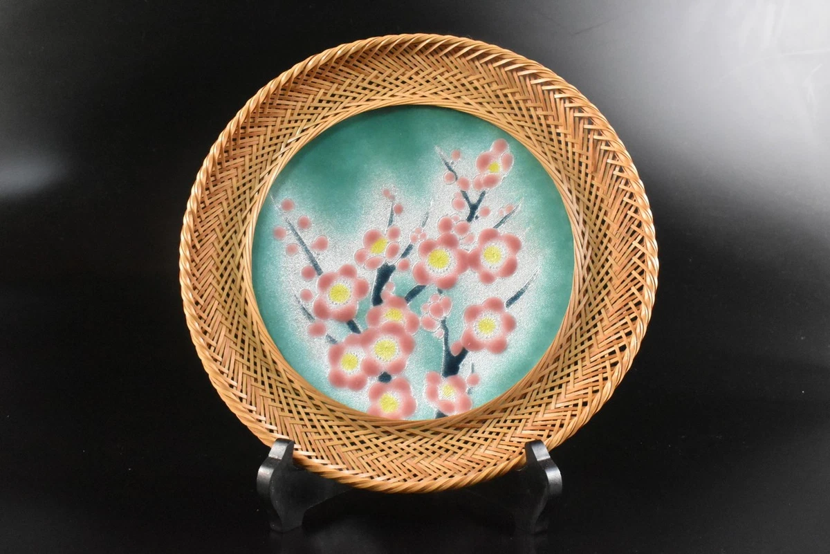 景泰蓝古董日本盘子| eBay