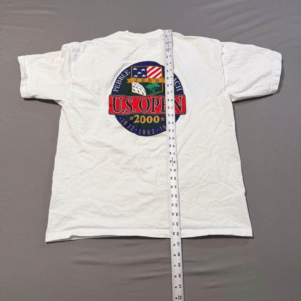 Camiseta De Colección 2000 US Open Pebble Beach Etiqueta SDI Talla Mediana M Camiseta Gráfica Foto 4 de 4