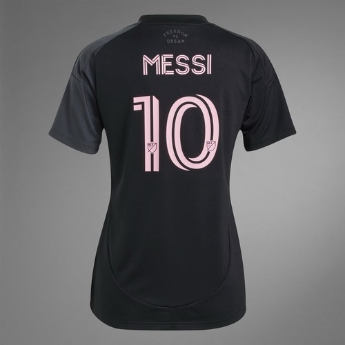Size L- Adidas Women’s 2025-26 Inter Miami Messi 10 Stadium Away Jersey, Black. - Picture 11 of 11
