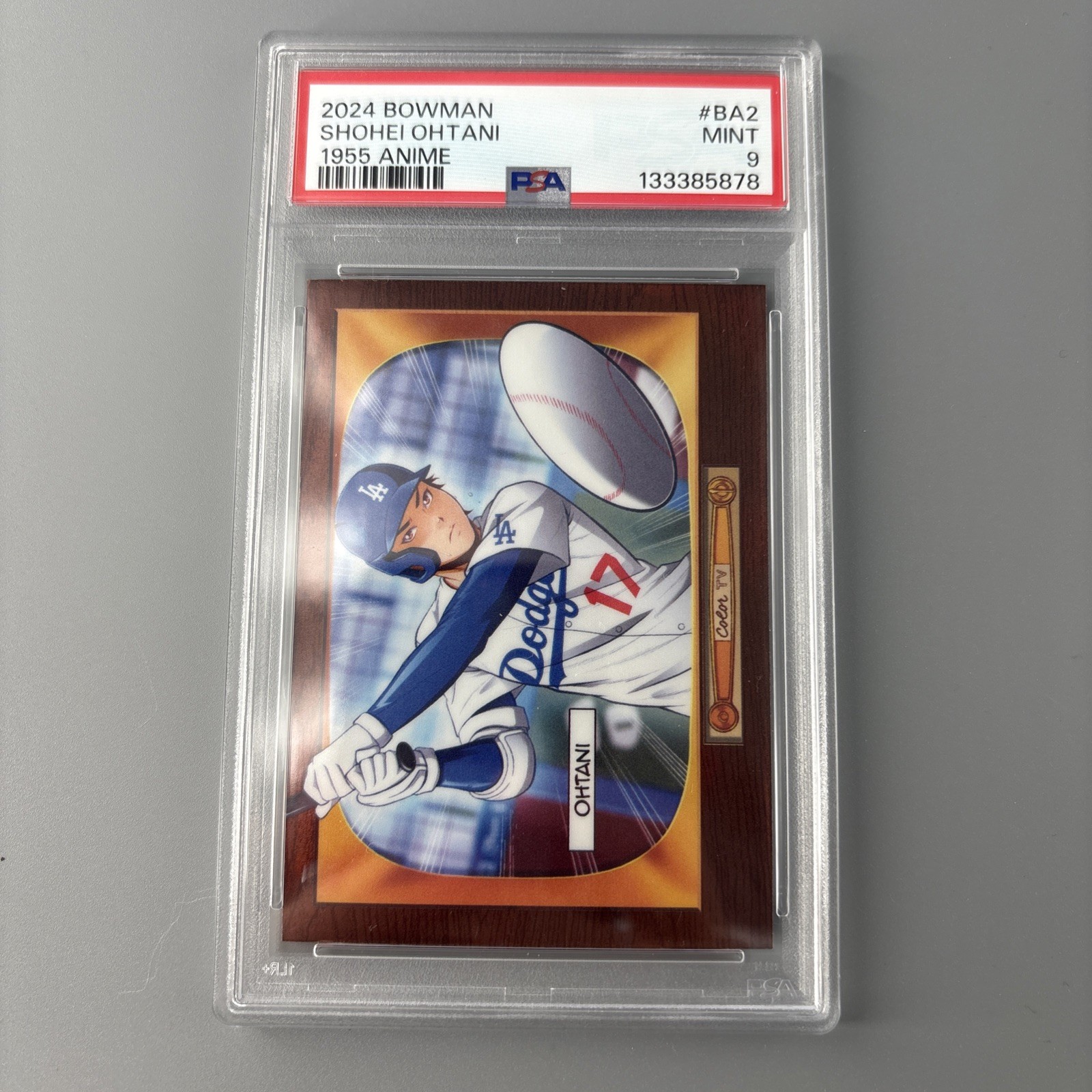 2024 Bowman - '55 Bowman Anime Shohei Ohtani #BA-2 PSA 9