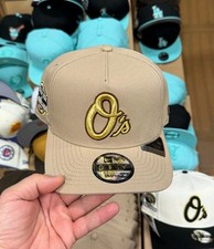 New Era Baltimore Orioles 9Fifty A Rahmen Hut Khaki Brown Gold Logo 2025