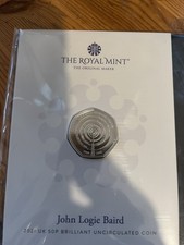 2021 JOHN LOGIE BAIRD 50p Fifty Pence Coin Pack