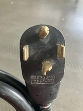 Used Preowned Smart Choice 6 Foot Black 4 Prong Dryer Range Oven Cord