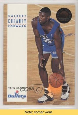 1993-94 Skybox Premium Calbert Cheaney #191 Rookie RC READ 2k2