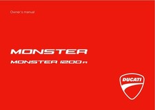 DUCATI  -Monster 1200 R  - OWNERS MANUAL