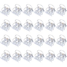 Hair Clip, 24 Pcs Small Mini Hair Claw Clips for Girls and Women, Non-Slip Plast
