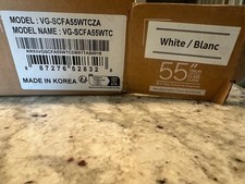 Samsung CFA55WTCZA 55'' The Frame Customizable TV Bezel - White