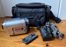 Sony DCR-TRV460 Digital8 Hi8 Handycam Camcorder Parts/Repair  Case Remote AC