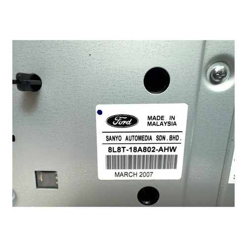 2008 08 Ford Escape AM FM Radio Stereo CD Control Face Panel 8L8T-18A802-AHW OEM - Picture 12 of 12