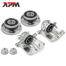 2x Bremssattel + 2x Radnabe Vorderachse für BMW 3er E30 316 318 320 323 324 325