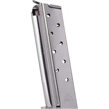 Mec-Gar 9-Round Magazine for 1911 Full Size .38 Super MGCGOV38N Nickel Coating