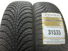 1656515 GOODYEAR 165 65 15 81T VECTOR 4SEASONS Used Part Worn 69mm x 2 Tyres