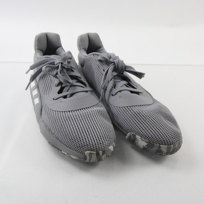  adidas Pro Bounce Basketball Shoe Men's Light Gray Used 16