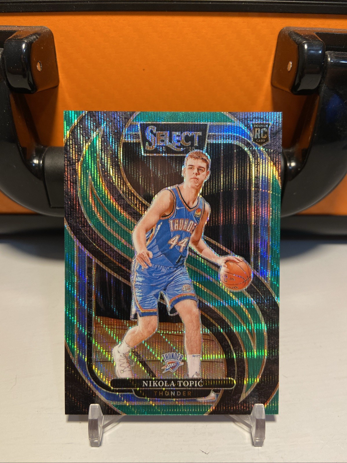2024-25 Select Premier Level Nikola Topic Green Wave Prizm /50