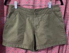Banana Republic Olive Green Shorts Women s Size 0 Cotton
