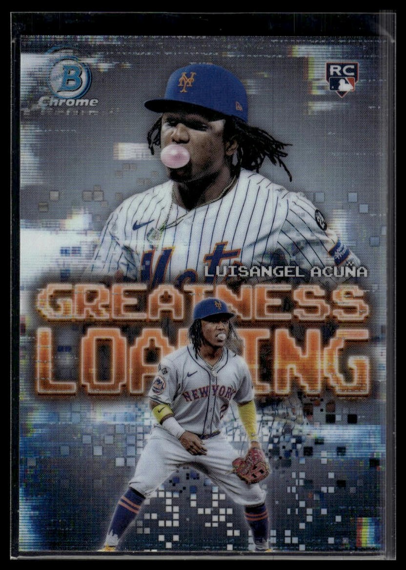 2025 Bowman #GL-11 Luisangel Acuña Greatness Loading RC