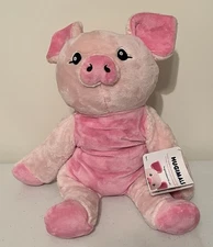 Hugimals Harper The Pig Plush 4.5 Lb. Weighted Stuffed Animal Toy Anxiety Hugs