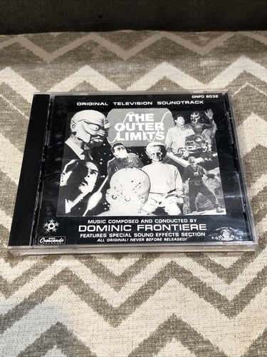 THE OUTER LIMITS ORIGINAL TV SOUNDTRACK CD DOMINIC FRONTIERE CRESCENDO GNPD 8032
