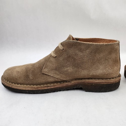 Astorflex Vera Pelle Chukka Boots Mens Size 43 Brown Suede Round Toe Lace Up Tan - Picture 10 of 18