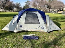 Sir Edmund Hillary 45yr Anniversary Dome Tent 14'L x 8'D x 5.5'H Blue White Gold