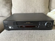 Sony VCR VHS Player Recorder 4 Head HiFi Stereo Working - No Remote SLV-640HF