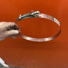 SeaChoice 23459 Heavy-Duty 300 Stainless Steel T-Bolt Clamp Sae 228 3/4X9” Diam