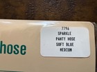 (2) SECRET MOMENTS Panty Hose Coffee and Soft blue Sparkle Size Medium Vintage — photo 7