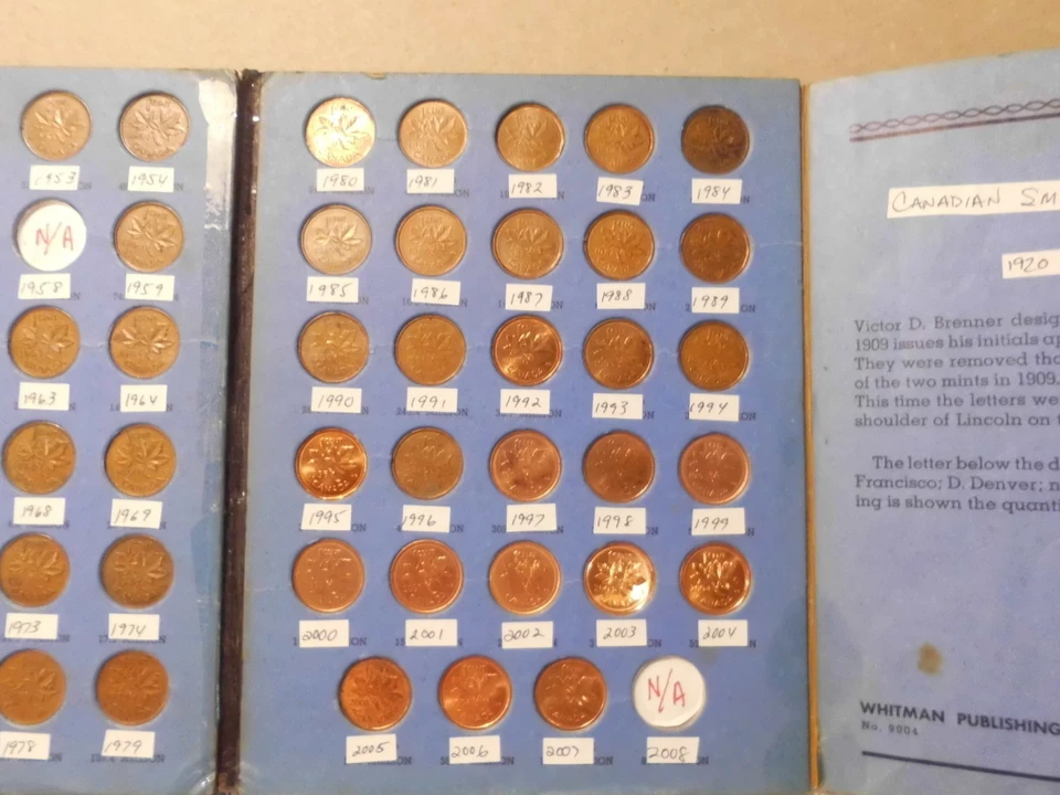 1920 to 1972 CANADIAN SMALL CENT COLLECTION - OUT82 - Image 4 of 4